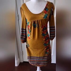 Cute Mini Dress with Izod Patterns and Scottie Dogs